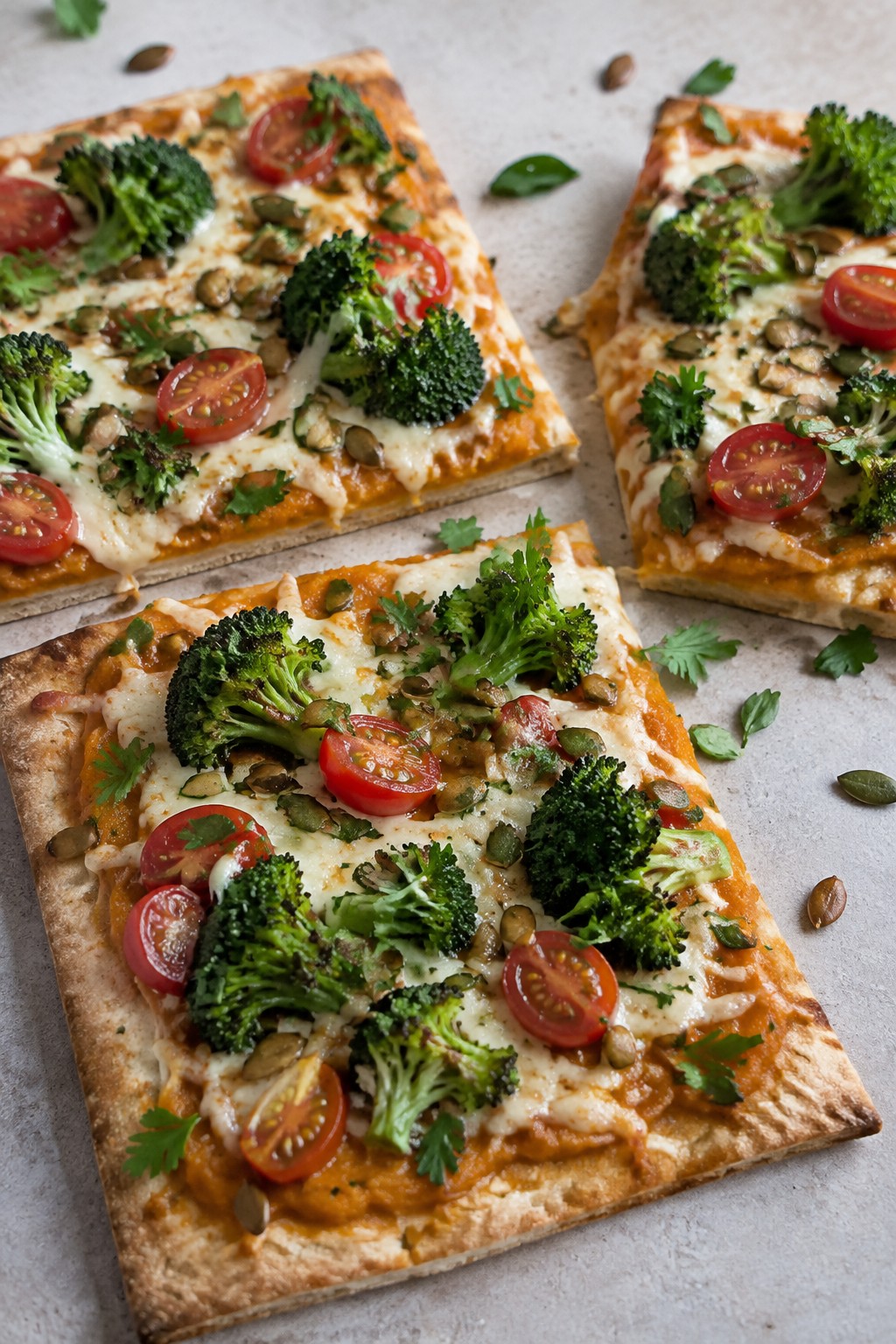 Pumpkin Patch Veggie Flatbread