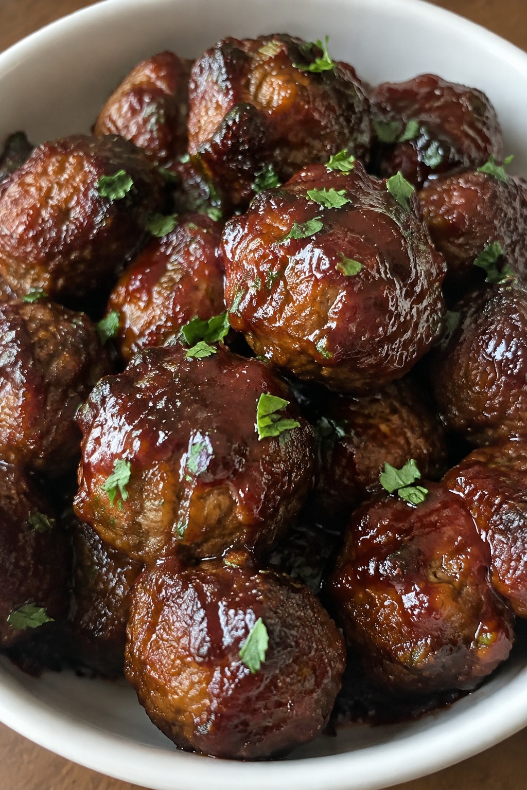 Smoky Cauldron BBQ Meatballs