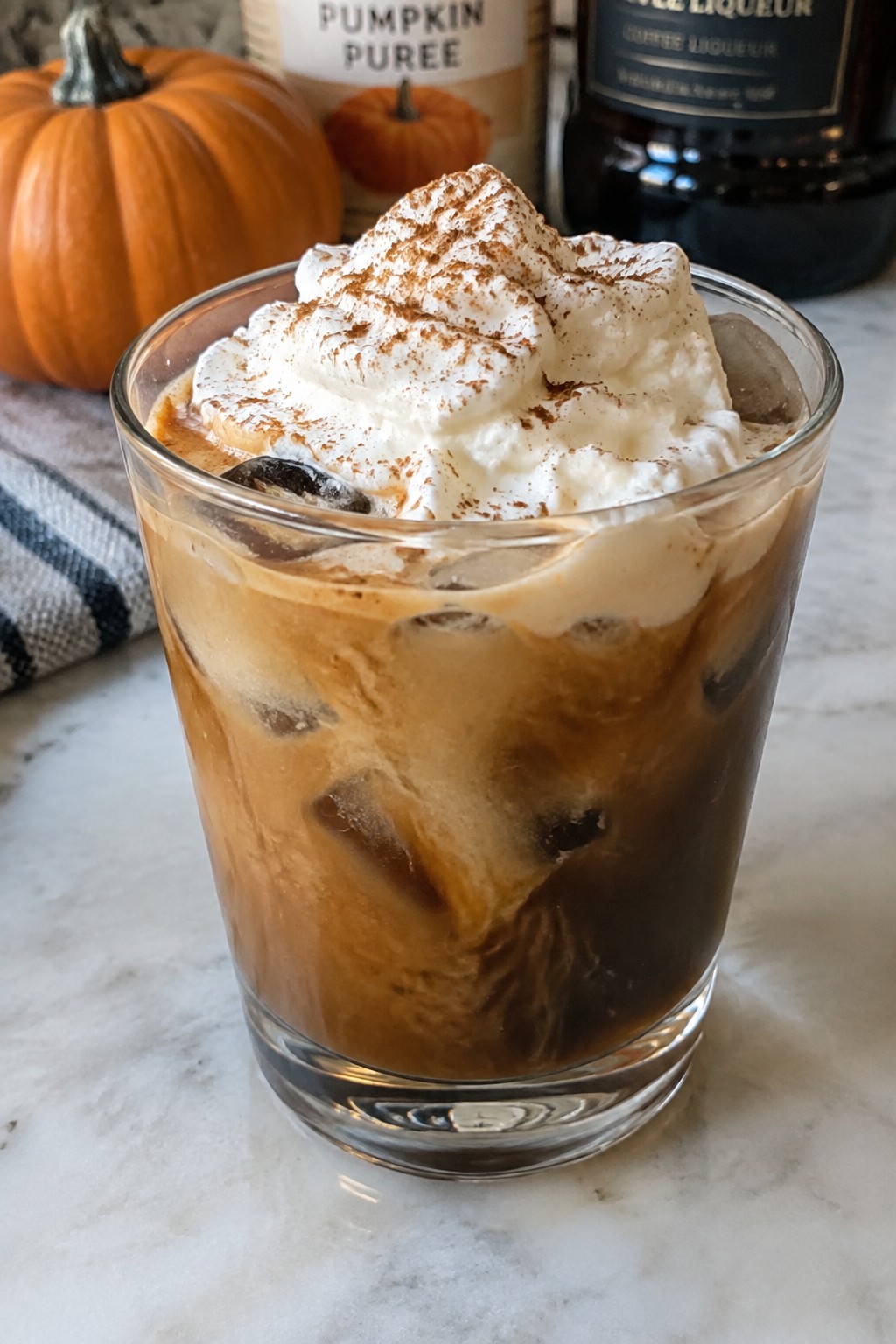Espresso Pumpkin Cream Cocktail