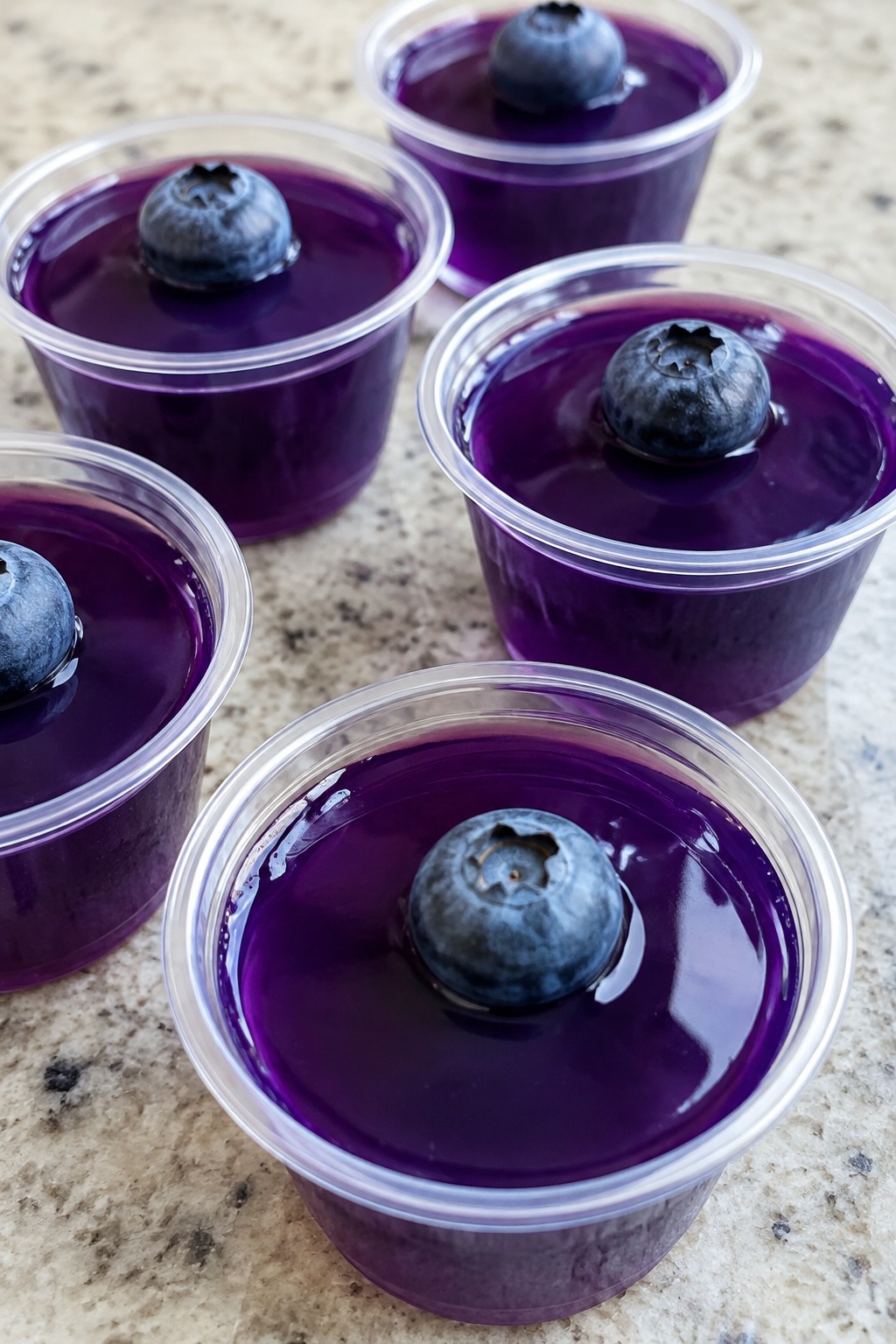 Blueberry Monster Mash Jello Shots