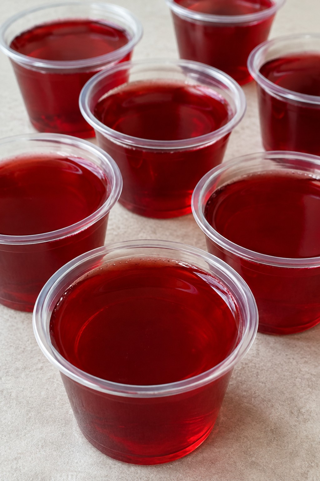 Pomegranate Vampire Blood Jello Shots