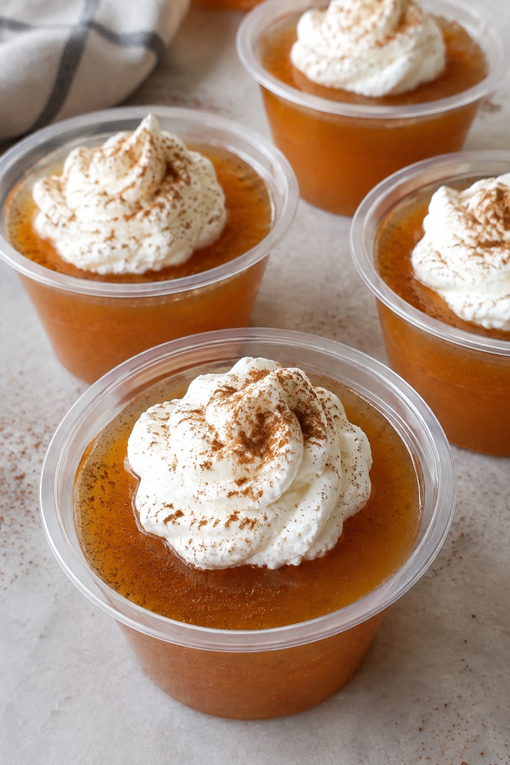 Spiced Pumpkin Pie Jello Shots