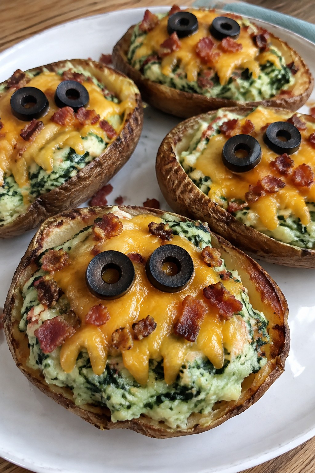 Monster Mashed Potato Skins