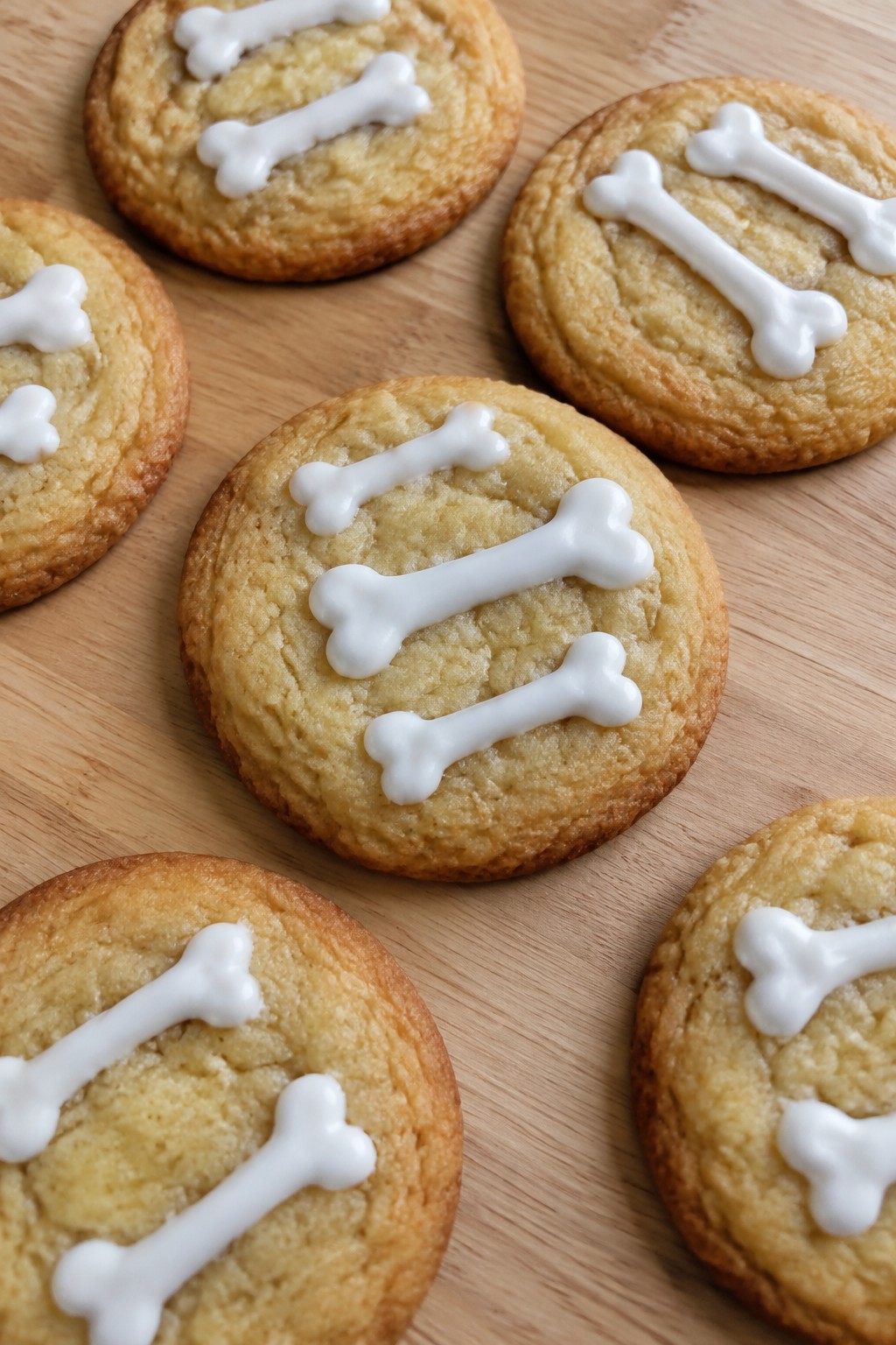 Brown Butter Sugar Cookies with Skeleton Bone Icing