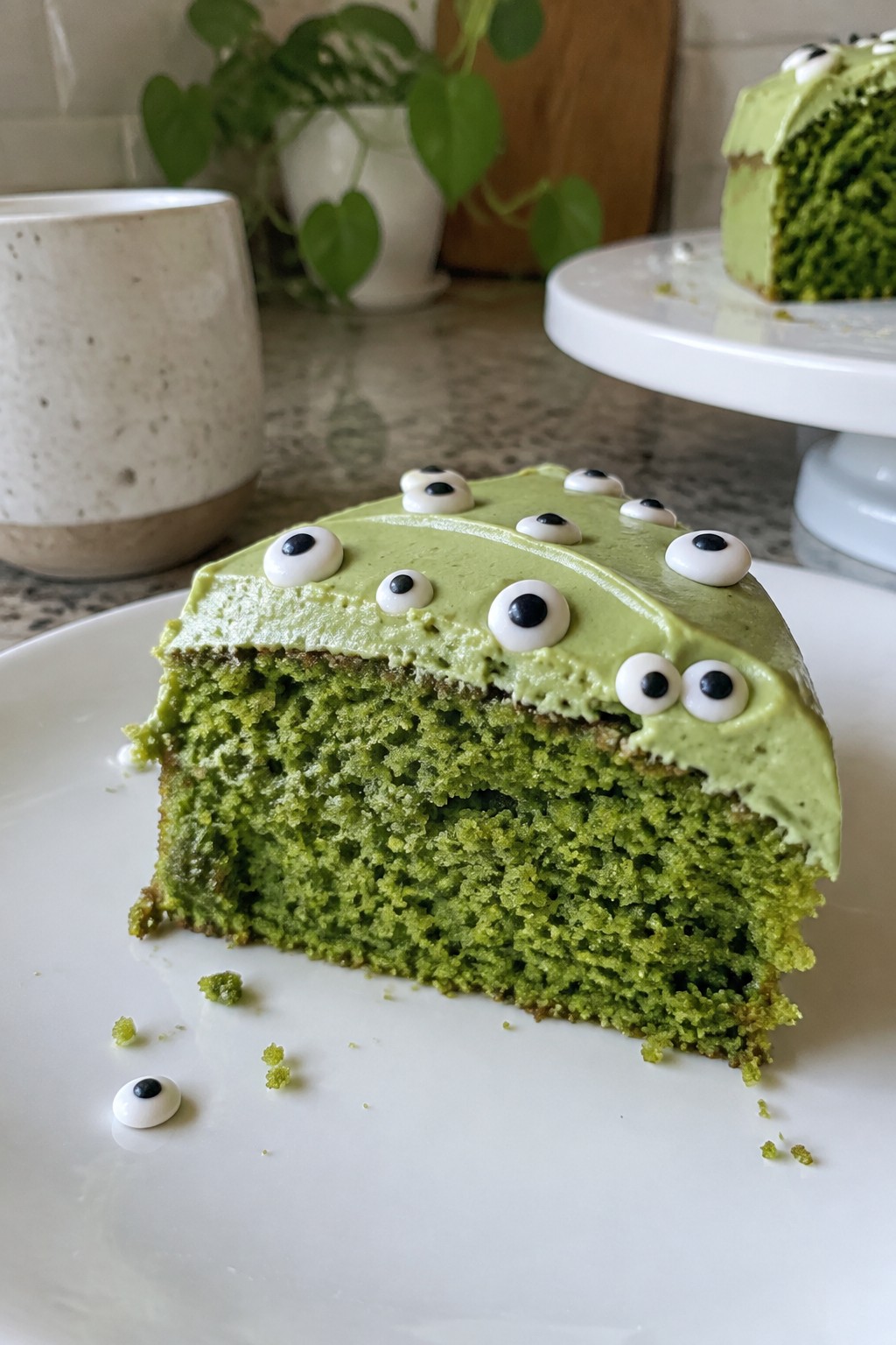 Monster Mash Matcha Green Tea Cake