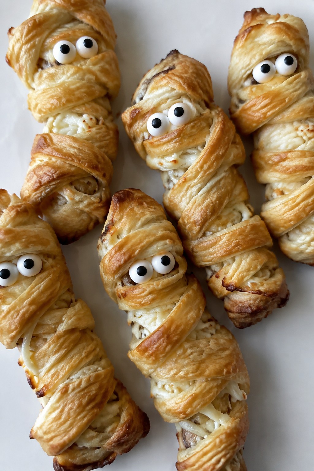 Mummy-Wrapped Pastry Twists