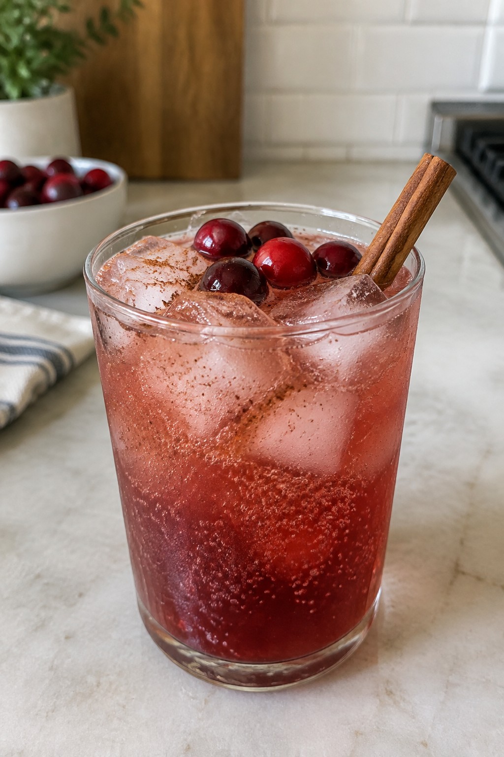 Spiced Cranberry Mule