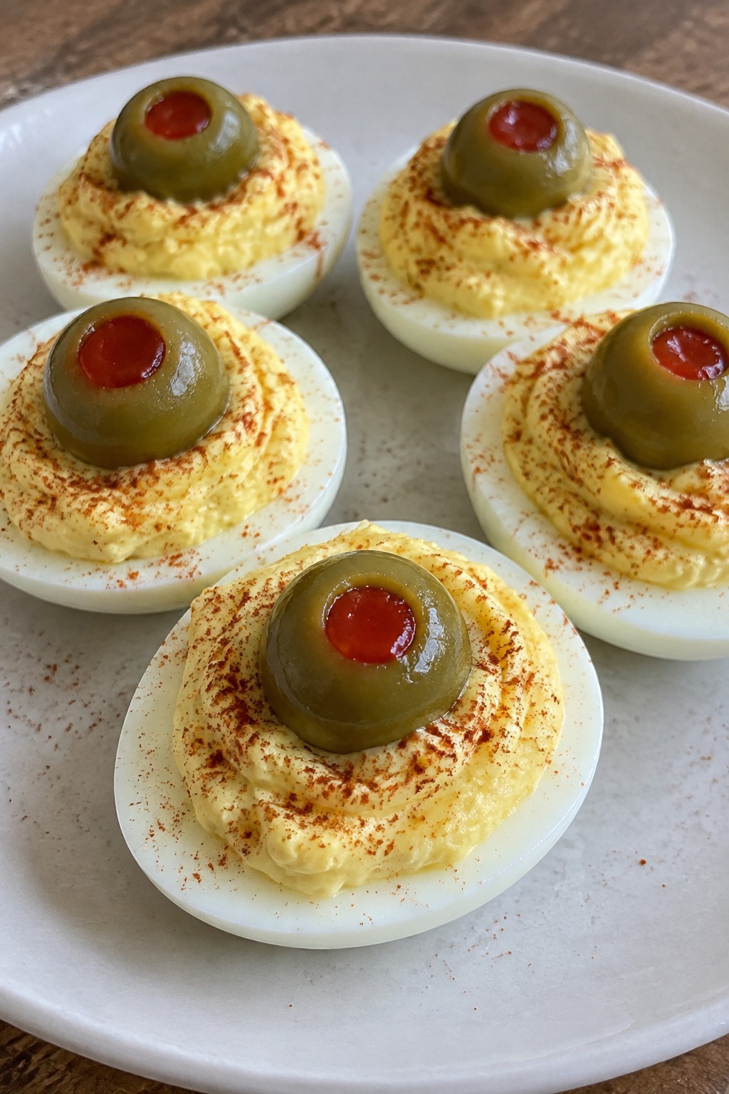 Monster Eyeball Deviled Eggs