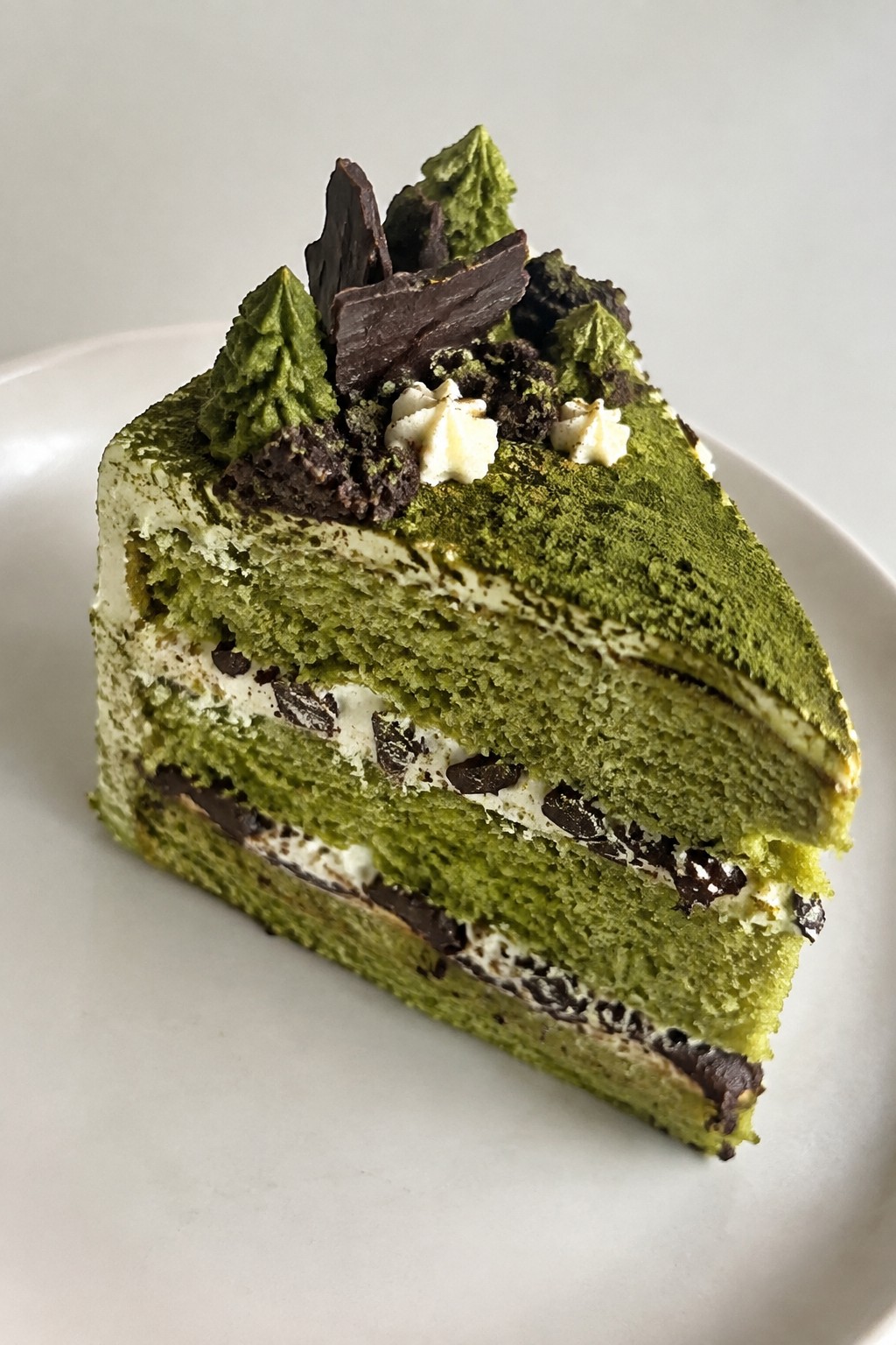 Haunted Forest Matcha Green Tea Cake