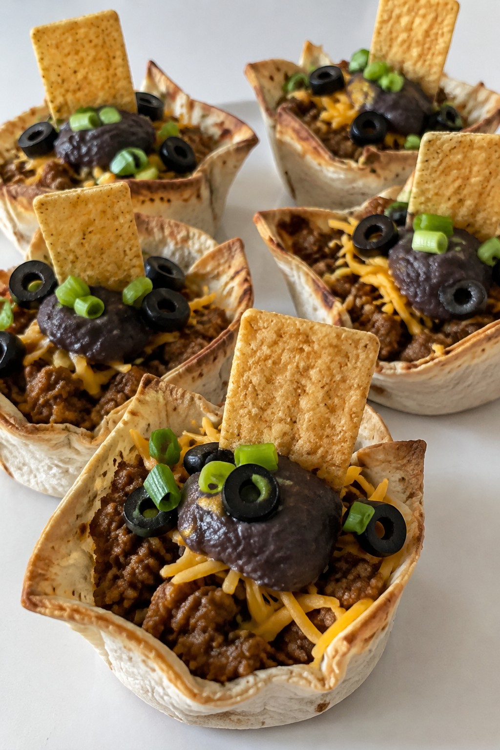 Crispy Taco Graveyard Cups