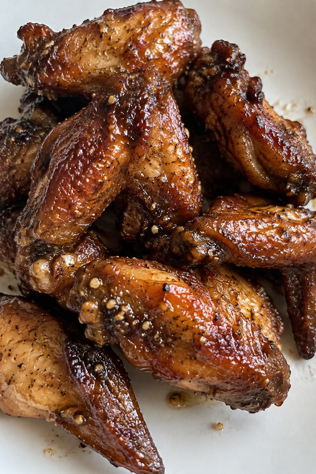 Bat Wing Chicken Wings with Honey Glaze