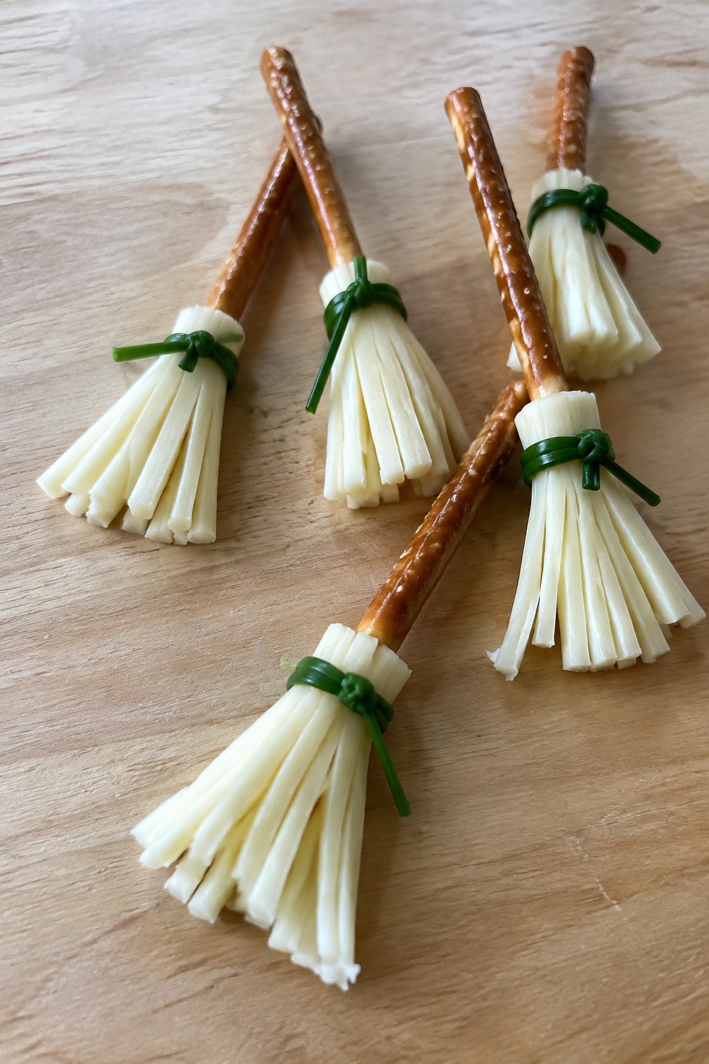 Witch's Broomstick Pretzel Snacks