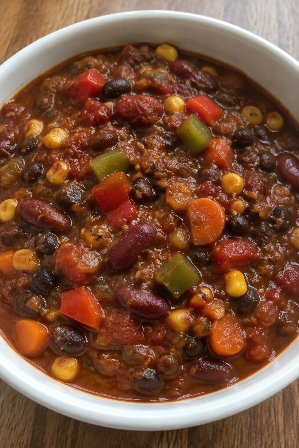 Witch's Cauldron Veggie Chili