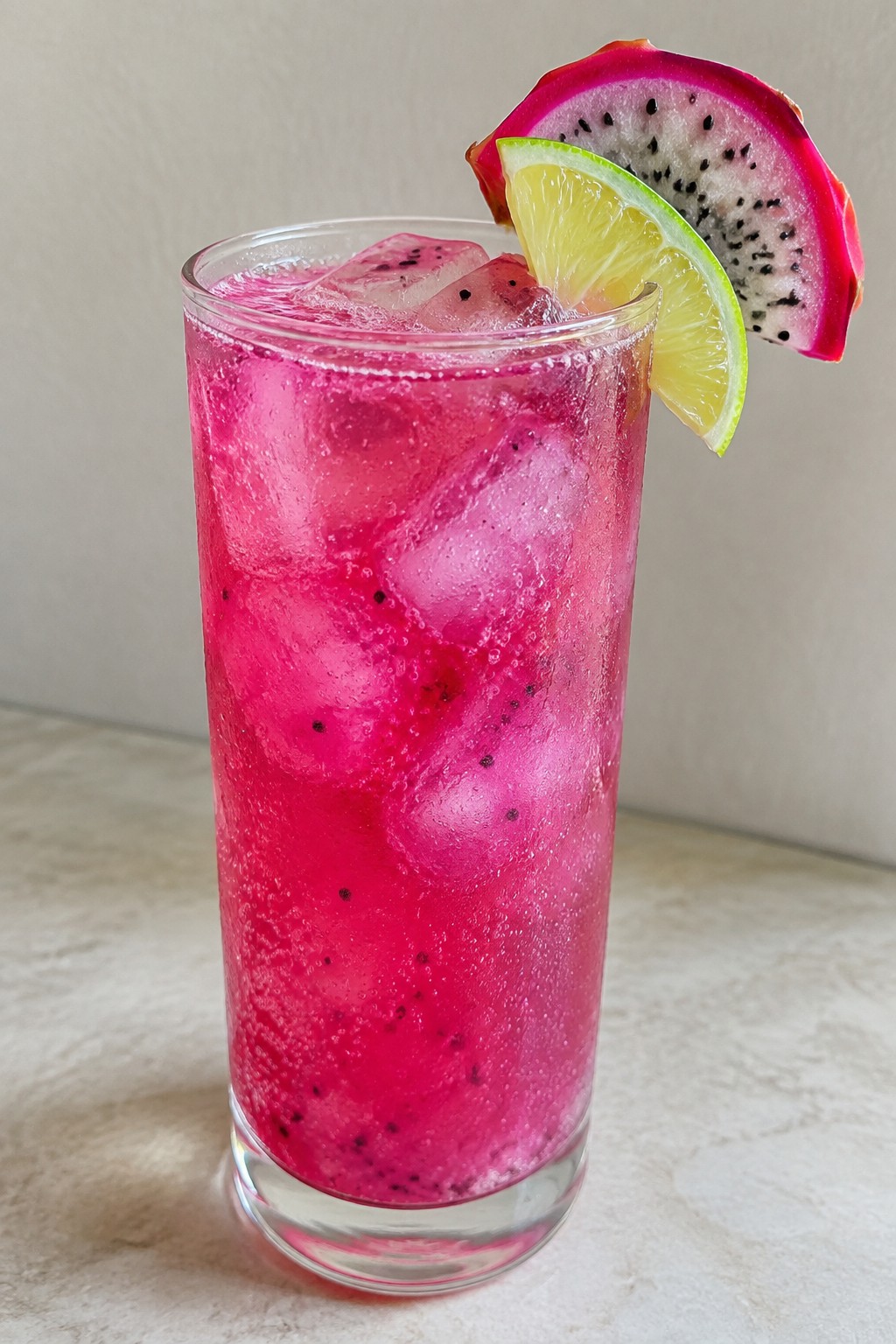 Dragon Fruit Lime Tequila Cooler