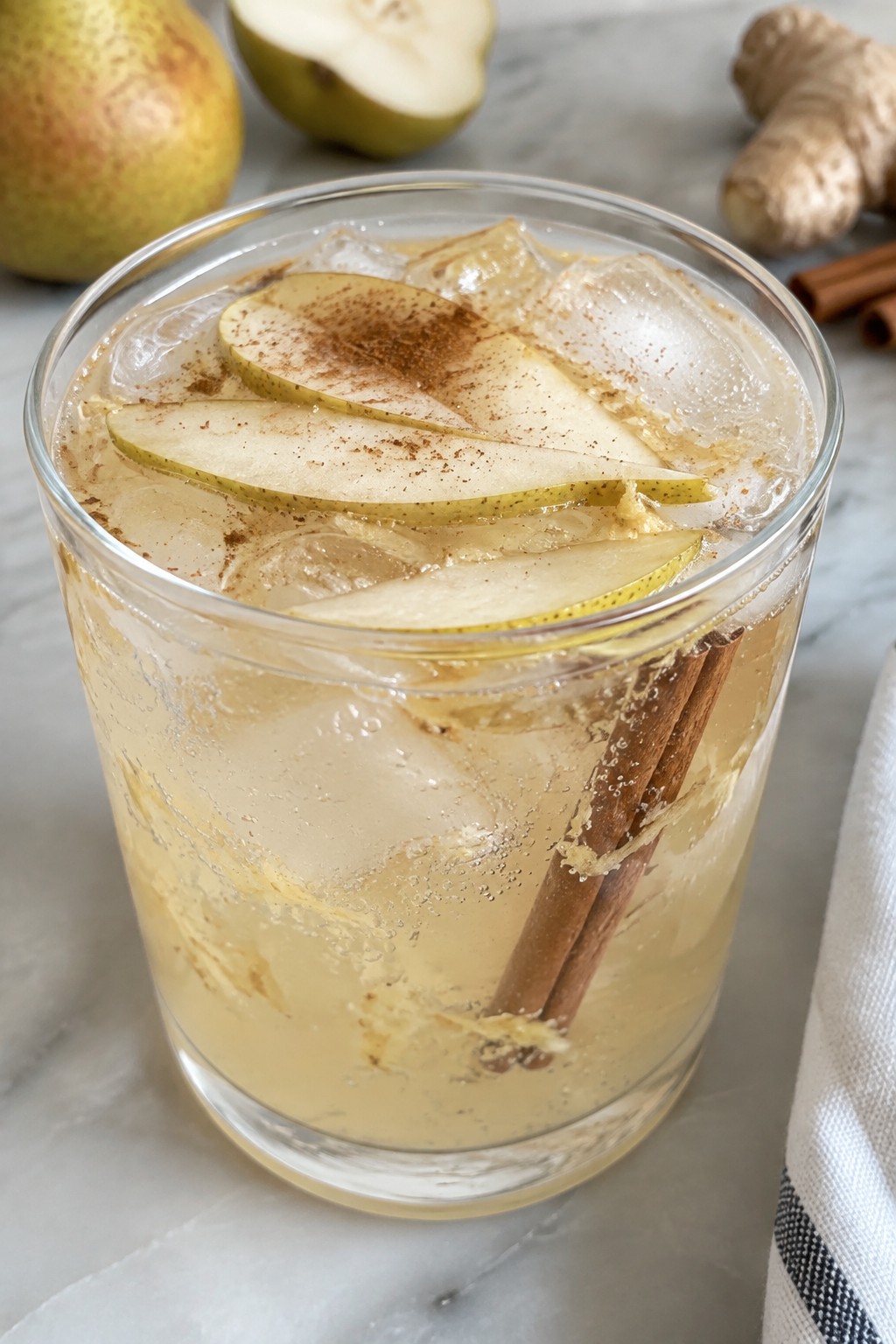 Ginger Pear and Cinnamon Ghost Punch