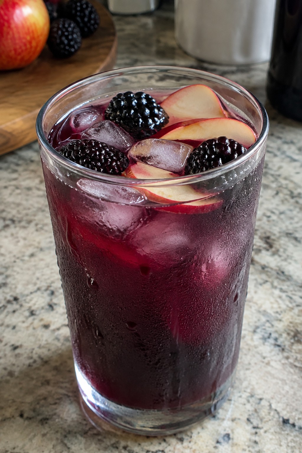 Spiced Apple Blackberry Witch's Brew Punch