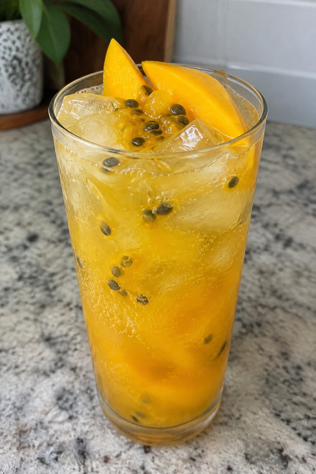 Tropical Mango and Passionfruit Potion Punch