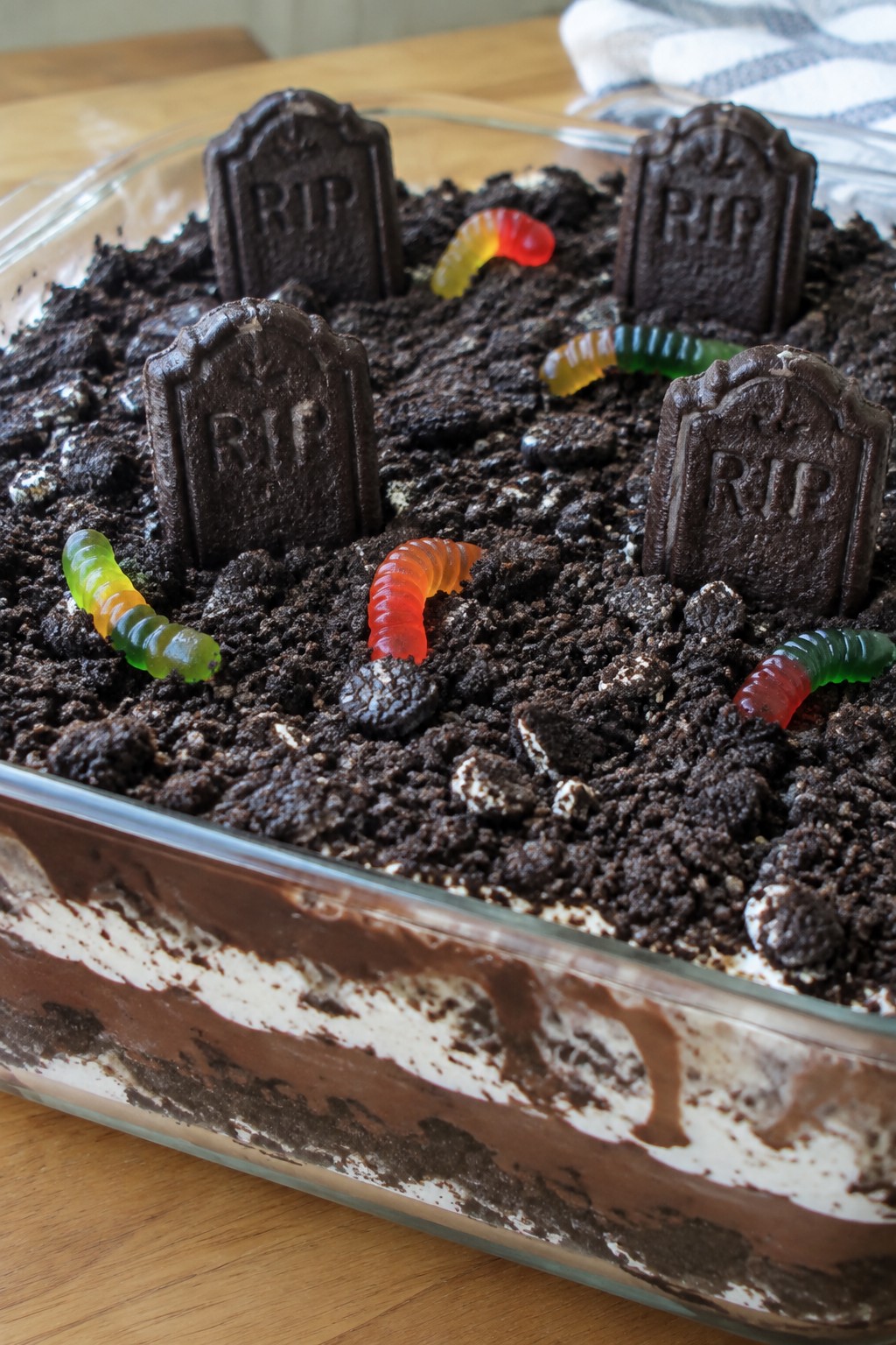 Graveyard Oreo Dirt Cake