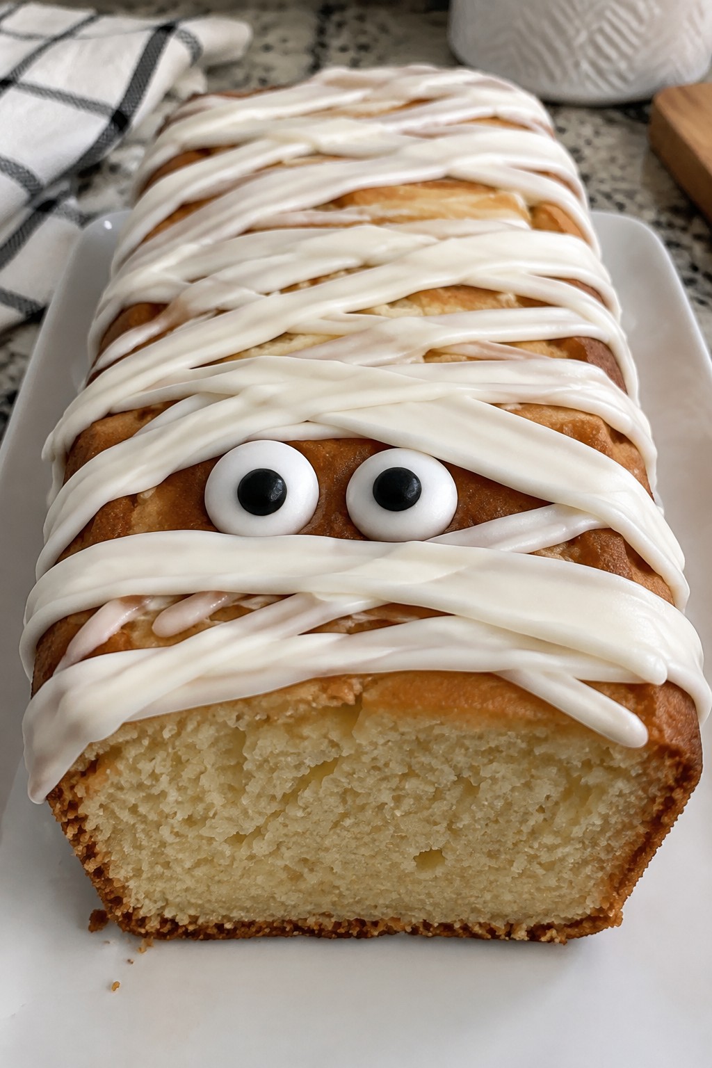 Mummy Vanilla Loaf Cake