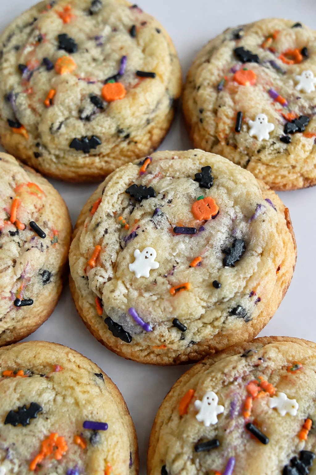 Spooky Sprinkle Halloween Sugar Cookies