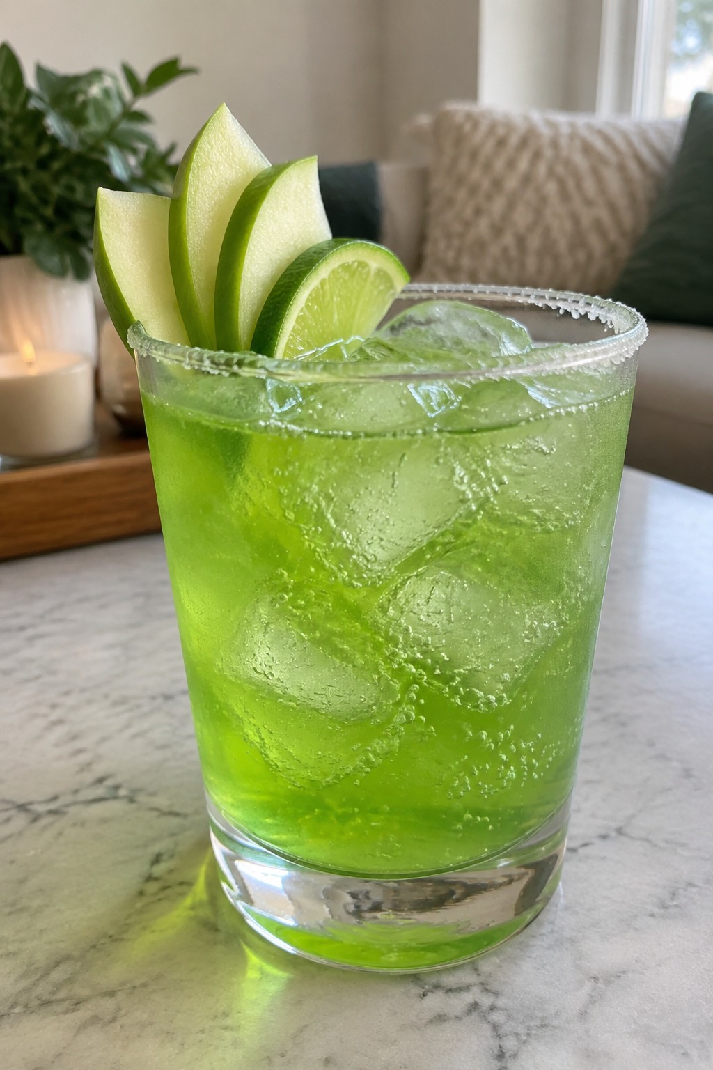 Glowing Green Apple Margarita