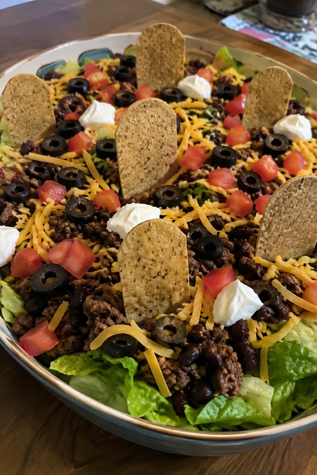 Graveyard Taco Salad