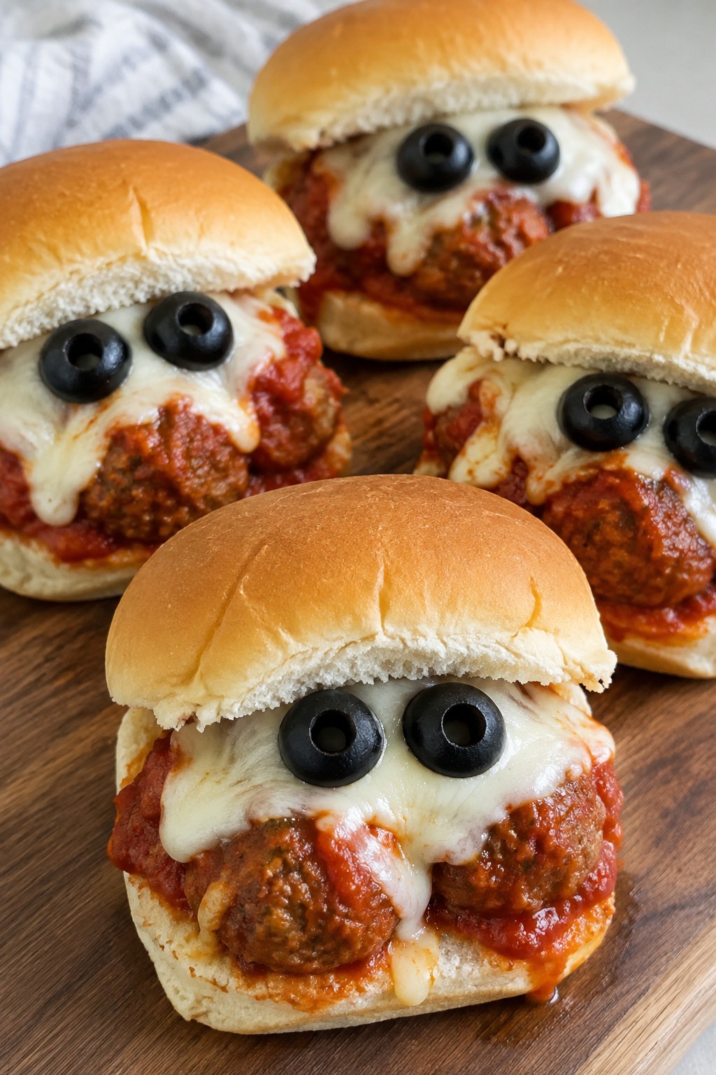 Monster Meatball Sliders