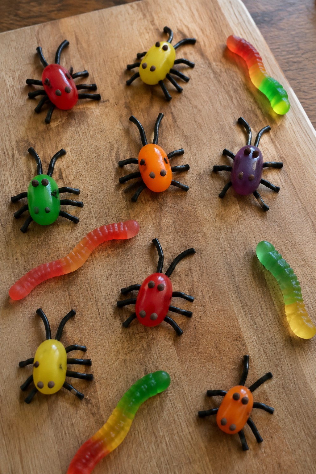 Creepy Crawler Bug-Shaped Jelly Bean Board