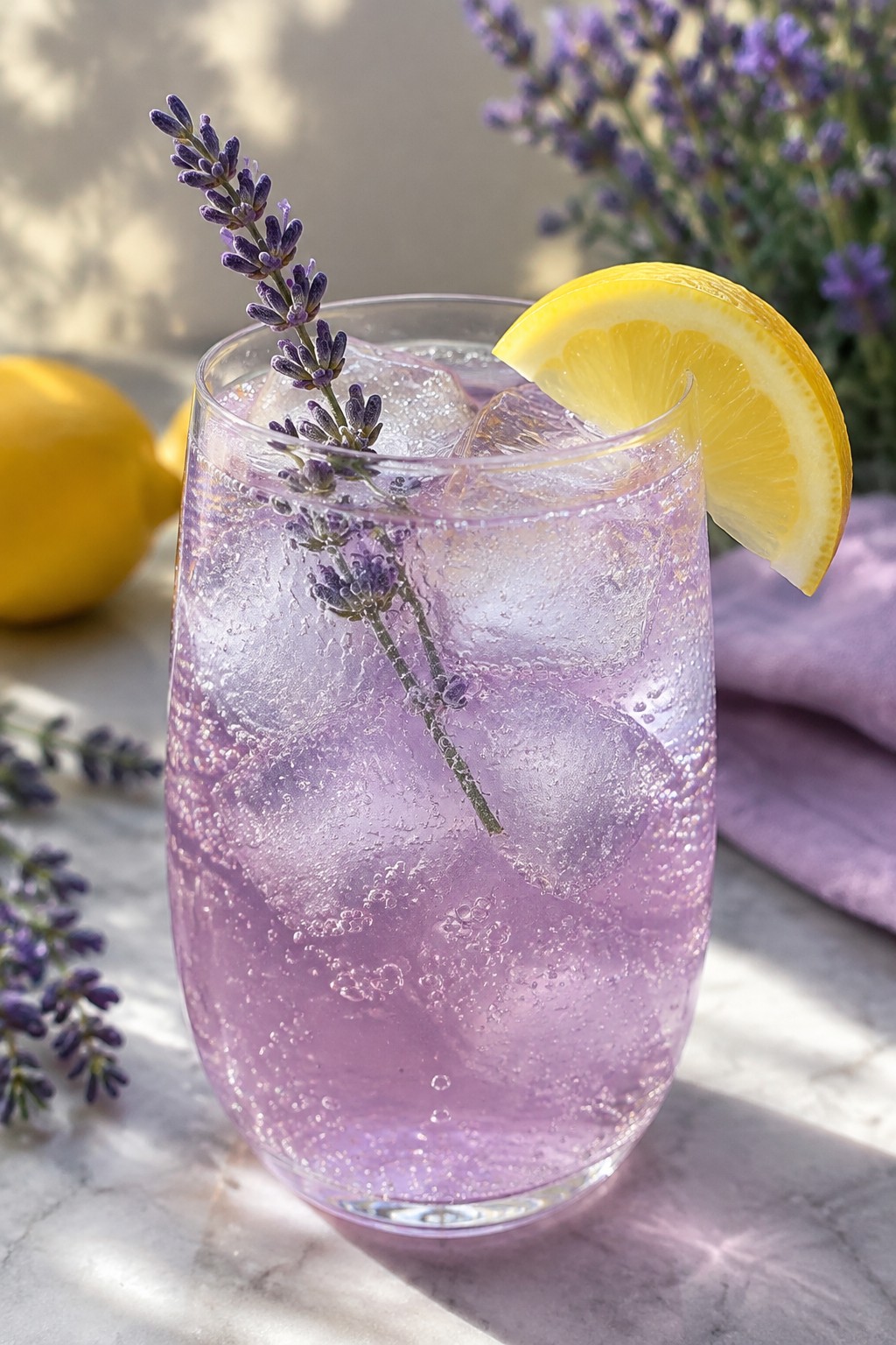 Lavender Lavender Lemonade Vodka Spritz