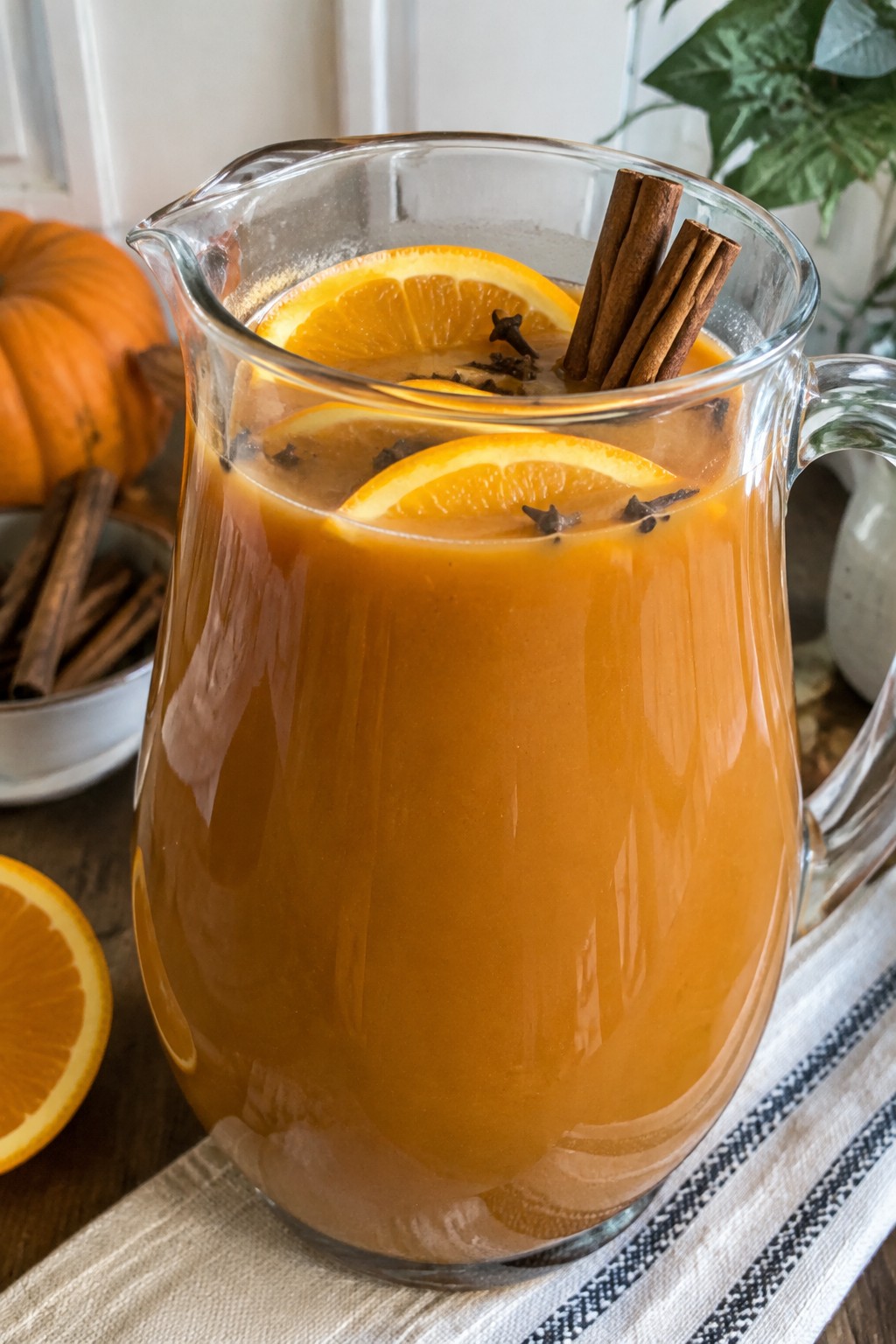 Spiced Pumpkin Rum Punch