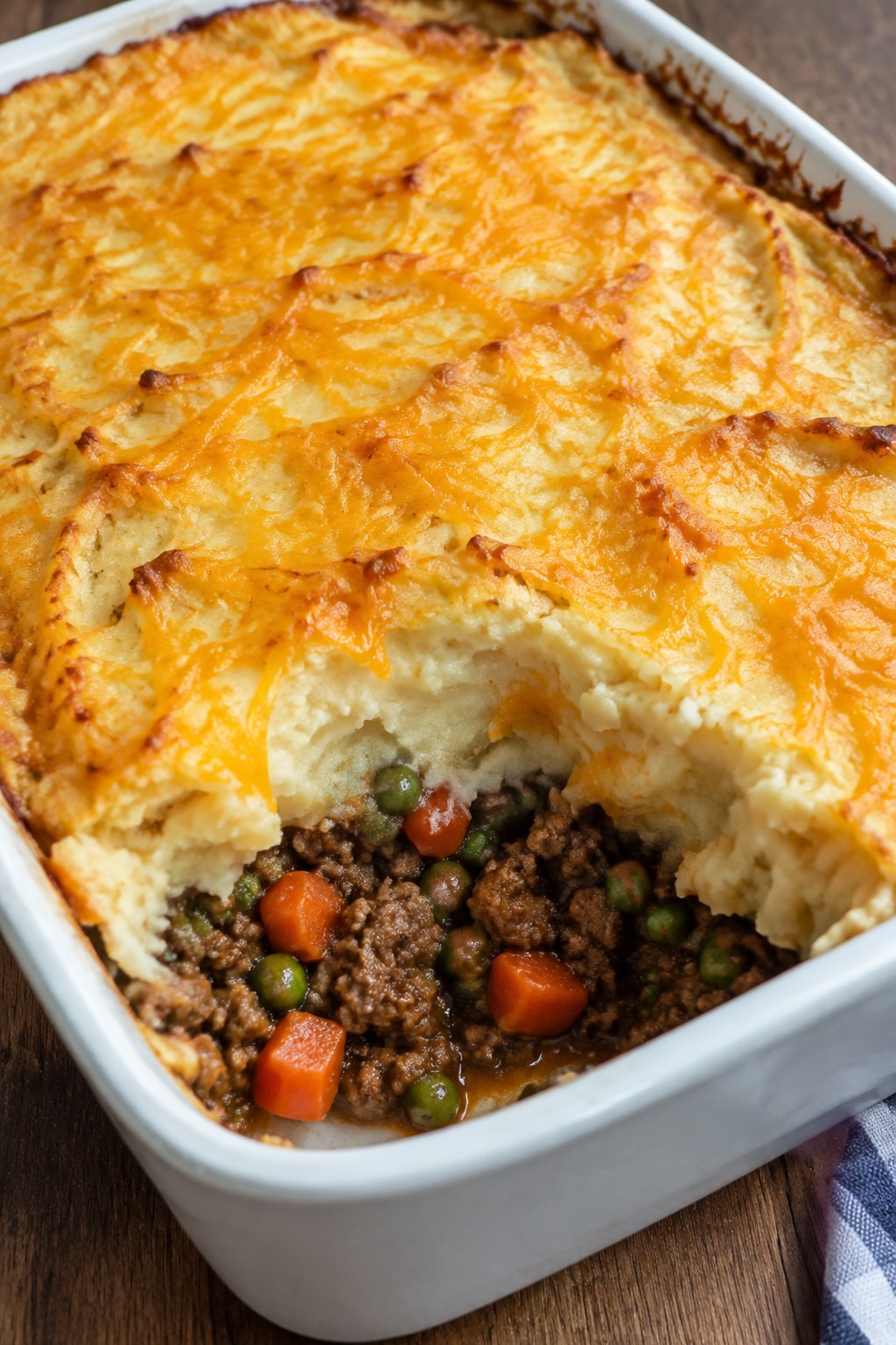 Haunted House Shepherd’s Pie with Mashed Cauliflower Topping