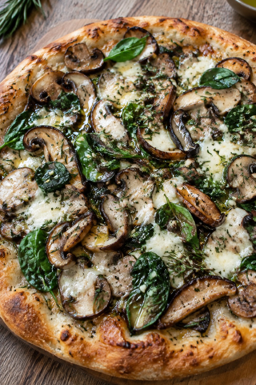 Haunted Forest Truffle Mushroom Pizza