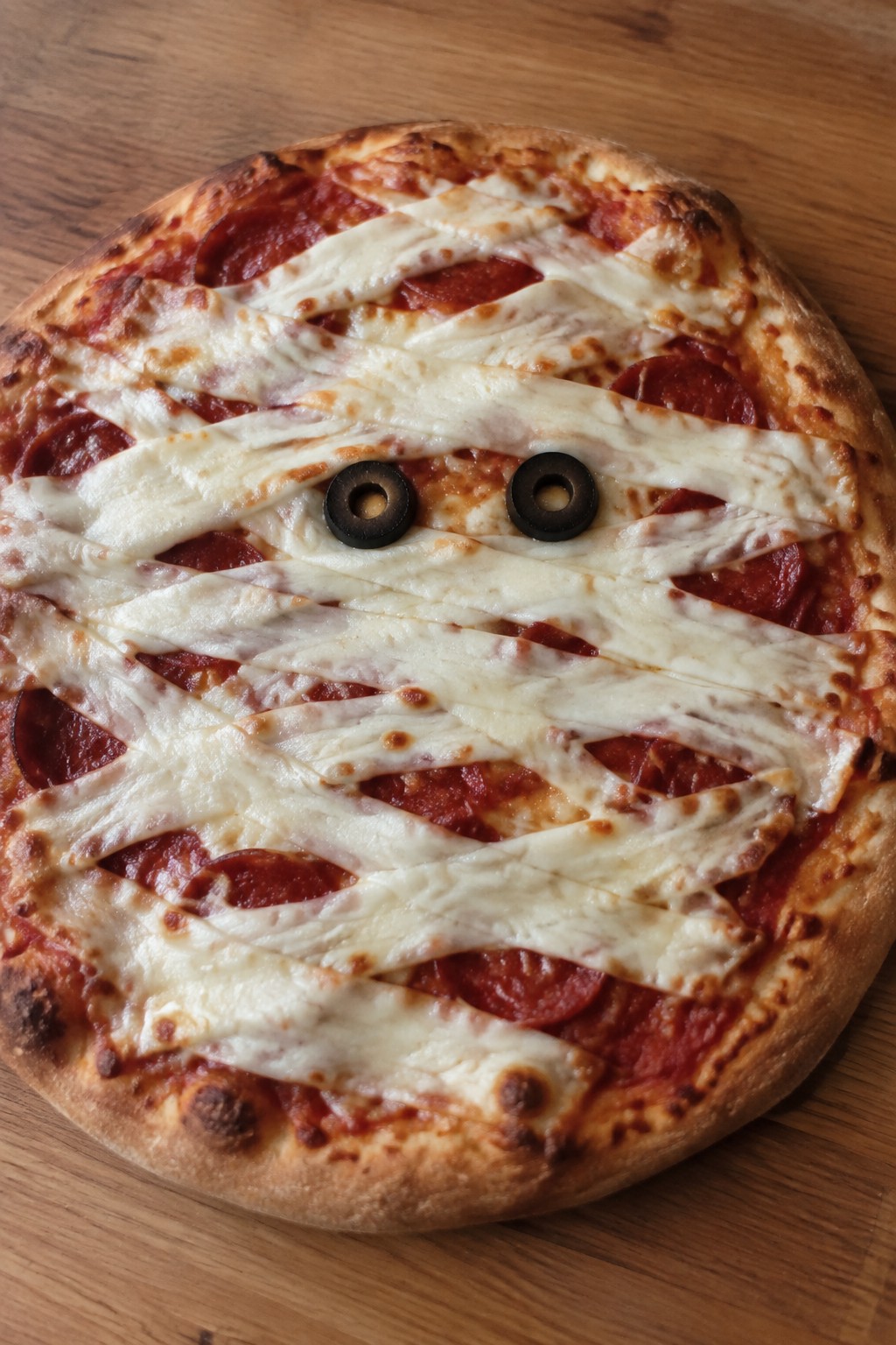 Mummy Pepperoni and Marinara Pizza