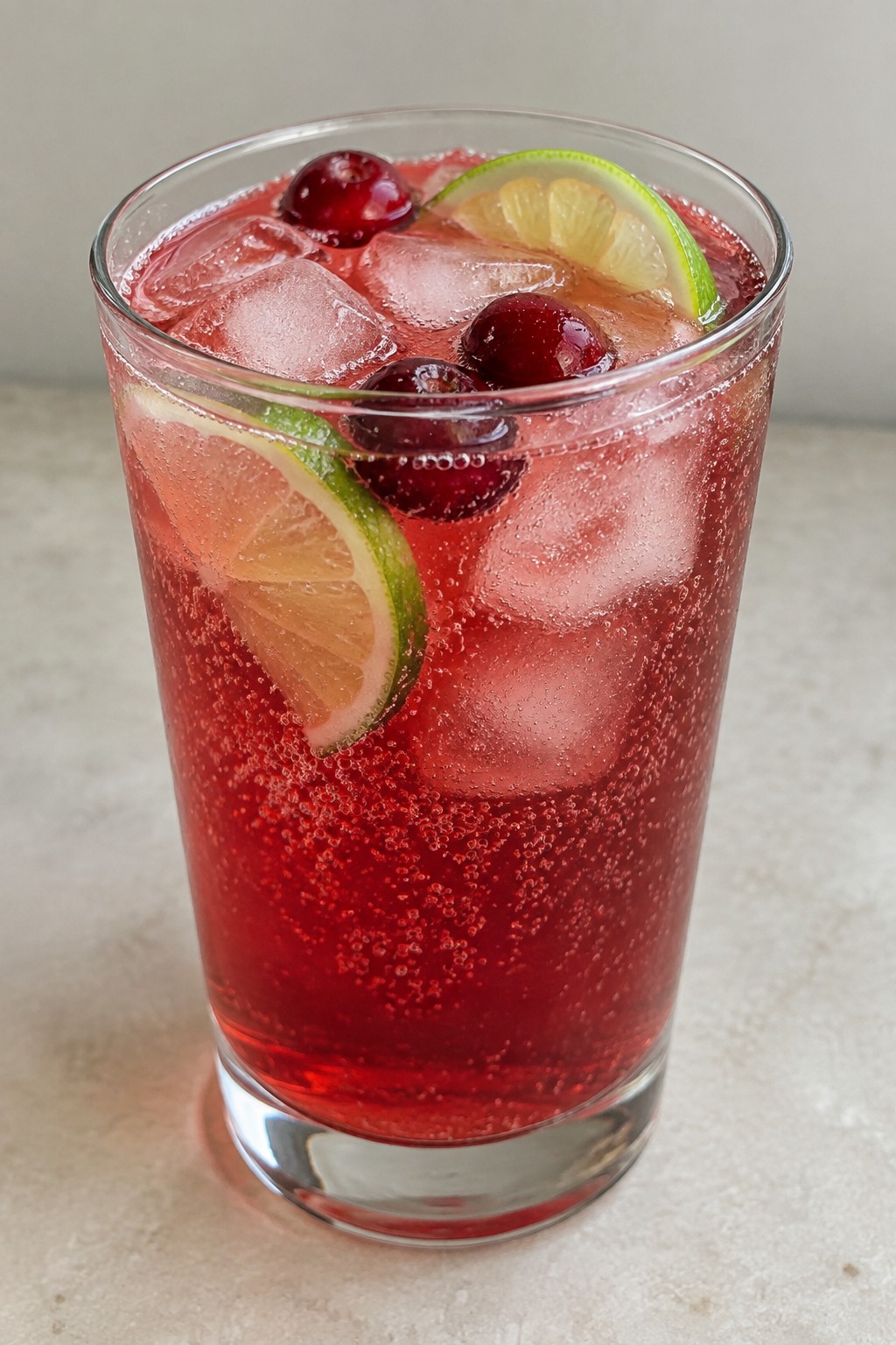 Vampire Cranberry Lime Sparkler