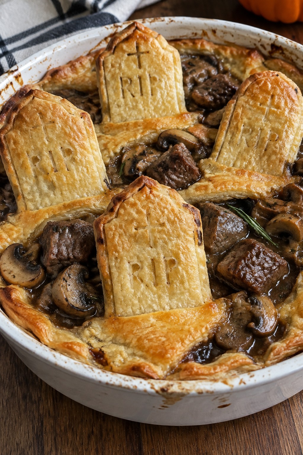 Tombstone Beef and Mushroom Pot Pie