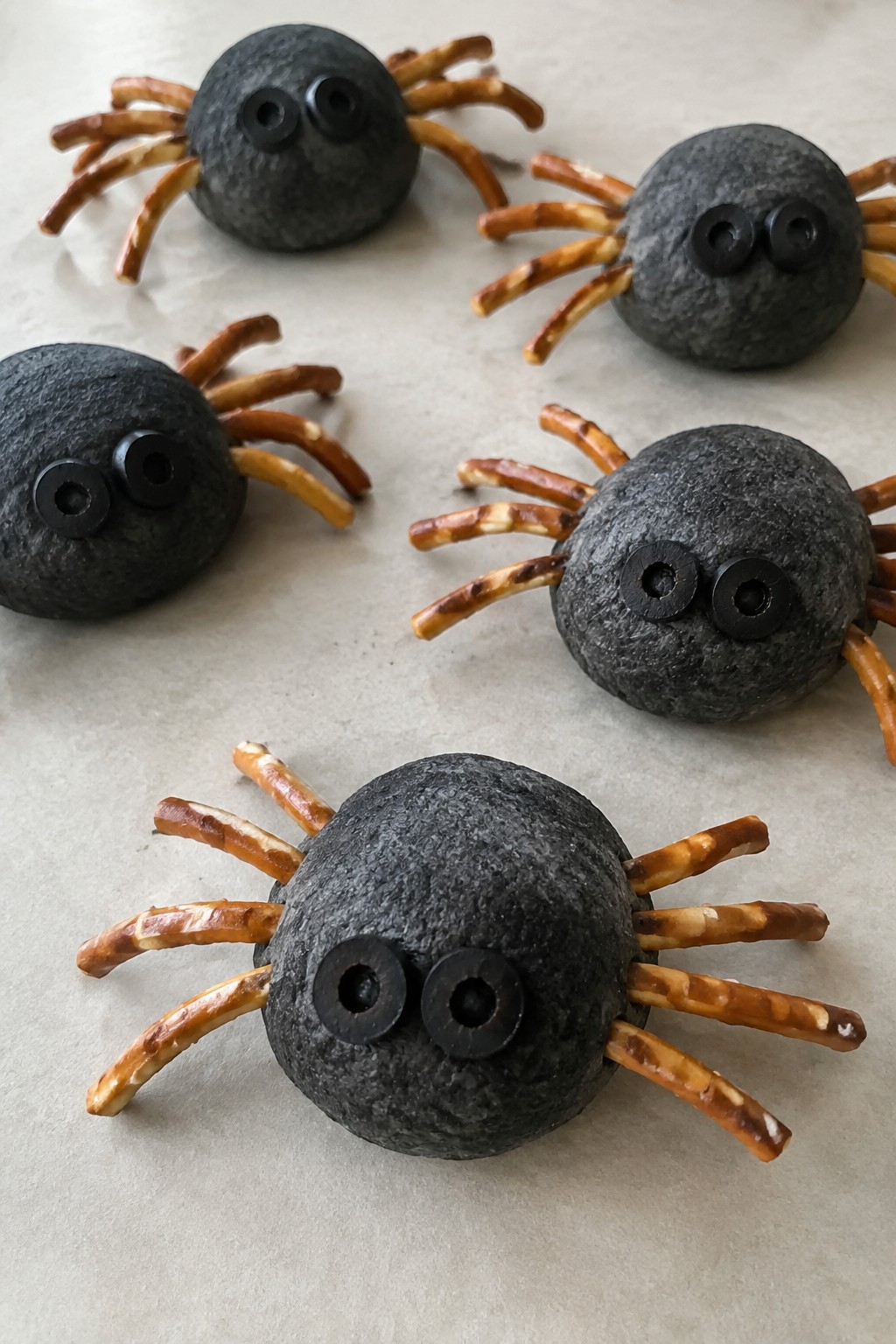 Black Sesame Spider Rolls