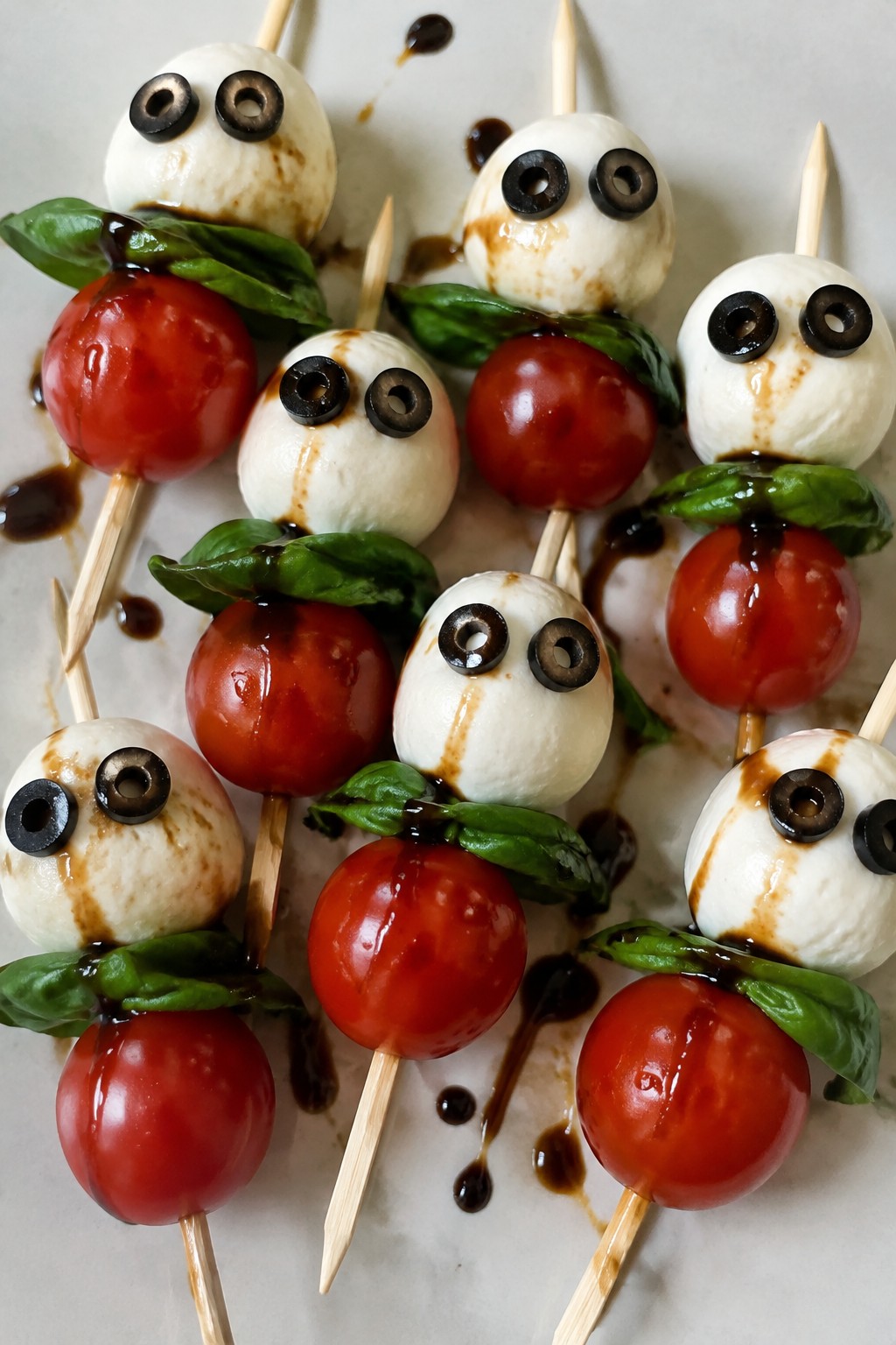 Caprese Ghost Skewers