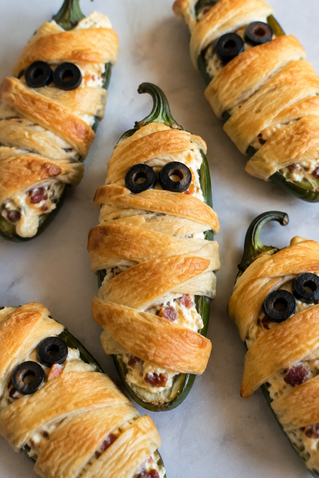 Jalapeño Popper Mummies