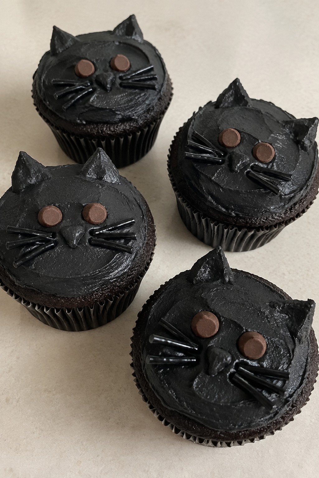 Black Cat Espresso Cupcakes