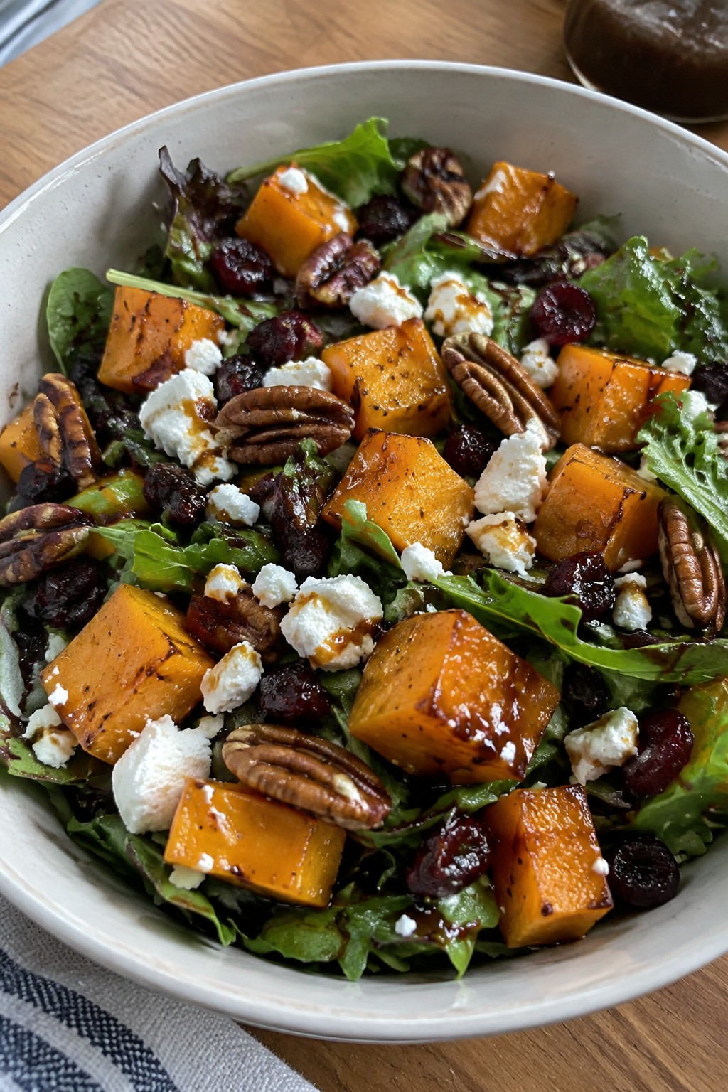 Maple-Glazed Roasted Squash Salad