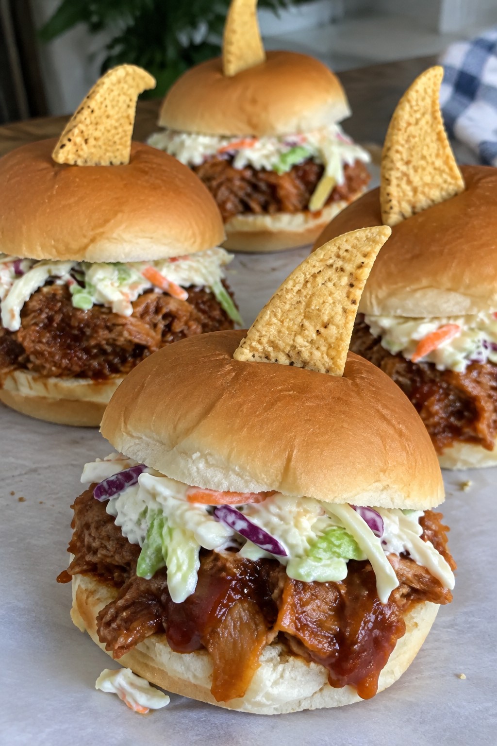 Monster Claw BBQ Pulled Pork Sliders