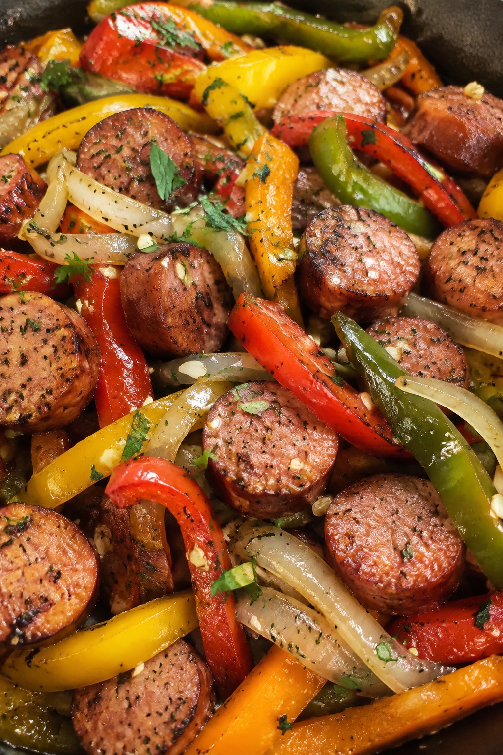 Monster Mash Sausage and Pepper Skillet