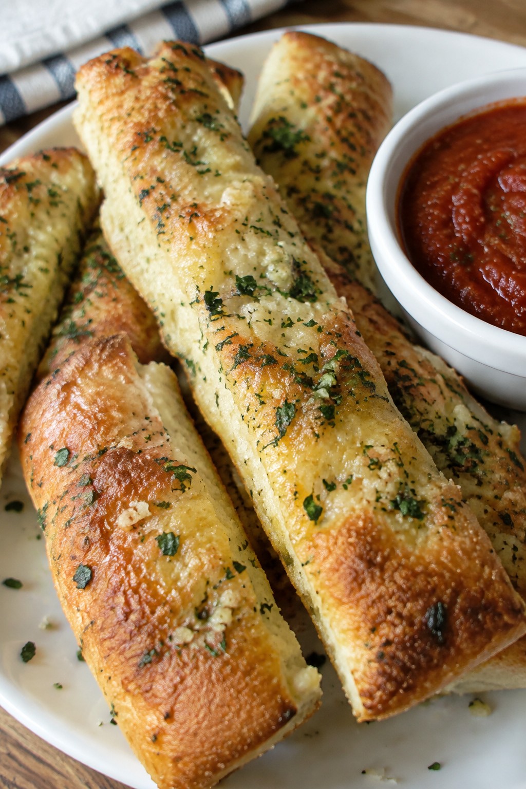 Vampire Garlic Breadsticks