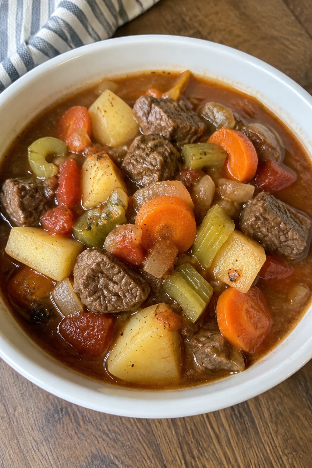 Classic Hearty Beef and Vegetable Stew