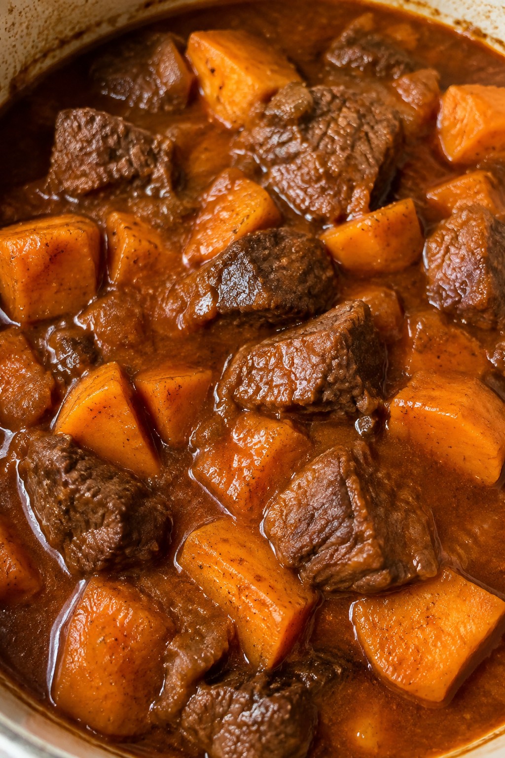 Smoky Paprika Beef Stew with Sweet Potatoes