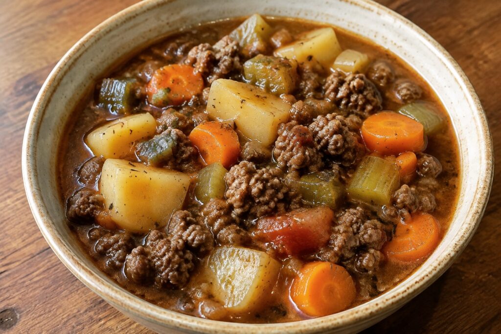 11 Hearty Hamburger Stew Recipes Made in One Pot