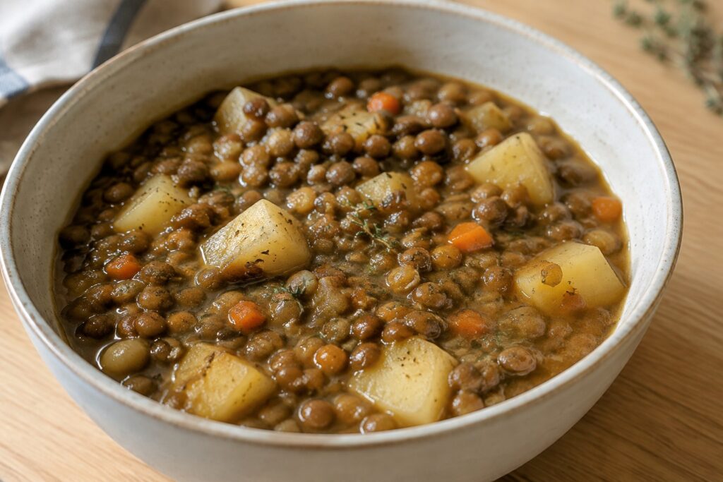 12 Cozy Lentil Stew Recipes With Potatoes for One-Pot Dinners