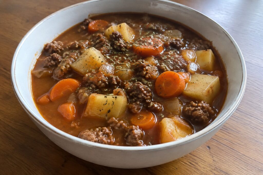 12 Easy Hamburger Stew Recipes Ready in 30 Minutes